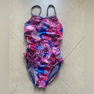Girls Size 26 Dolphin Uglies One Piece Swimsuit